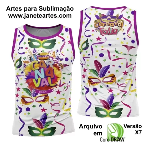 Arte Abadá - Camisa - Sublimação - Carnaval 2024 - 2025