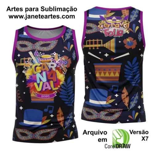 Arte Abadá - Camisa - Sublimação - Carnaval 2024 - 2025