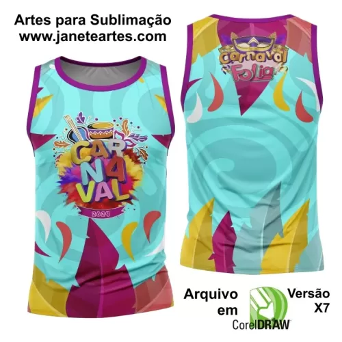 Arte Abadá - Camisa - Sublimação - Carnaval 2024 - 2025