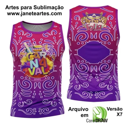 Arte Abadá - Camisa - Sublimação - Carnaval 2024 - 2025