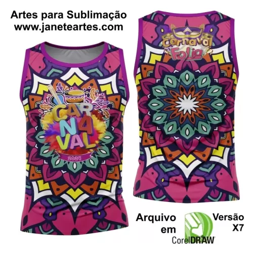 Arte Abadá - Camisa - Sublimação - Carnaval 2024 - 2025