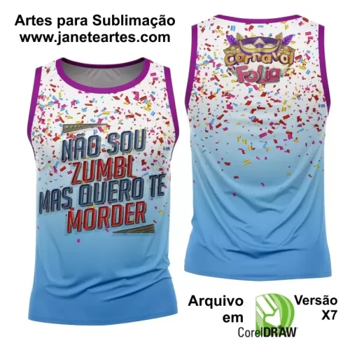 Arte Abadá - Camisa - Sublimação - Carnaval 2024 - 2025