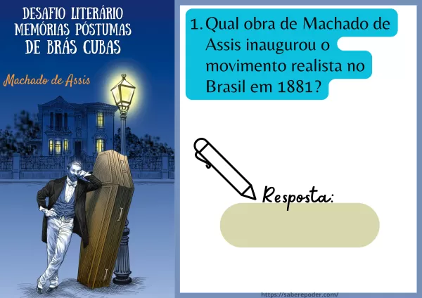 Desafio Literário 2023 – Memórias Póstumas de Brás Cubas