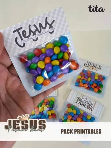 Jesus Páscoa Real – Kit Printable (Tita)