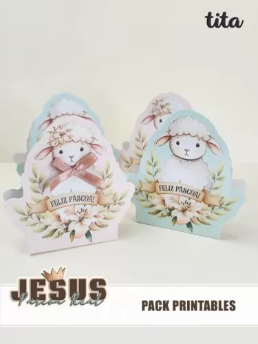 Jesus Páscoa Real – Kit Printable (Tita)