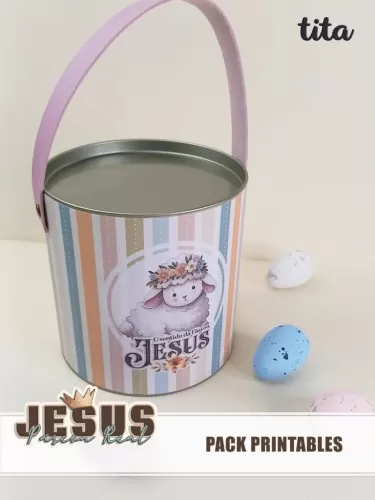 Jesus Páscoa Real – Kit Printable (Tita)