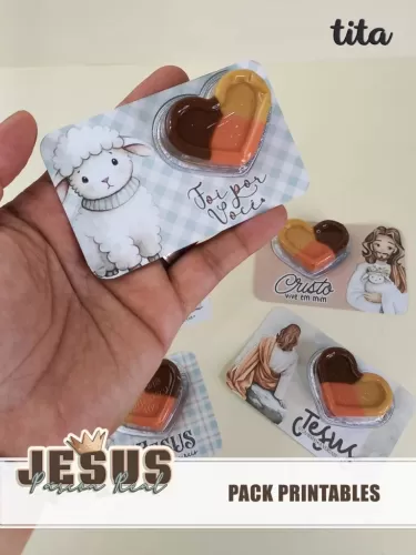 Jesus Páscoa Real – Kit Printable (Tita)