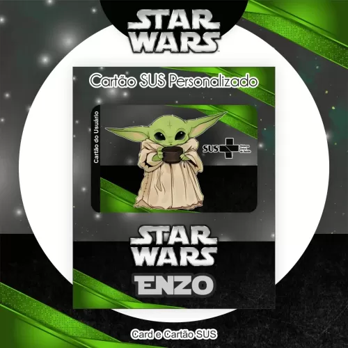 Kit Completo Baby Yoda | Star Wars – Escolar | Saúde – Encadernação – Pamella Vieira