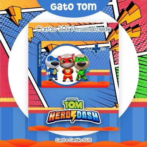 Kit Completo – Gato Tom Escolar | Saúde – Encadernação 2024 – Pamella Vieira