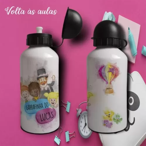 Kit Squeeze e Mochilinha Personagens (Bruna Molina)