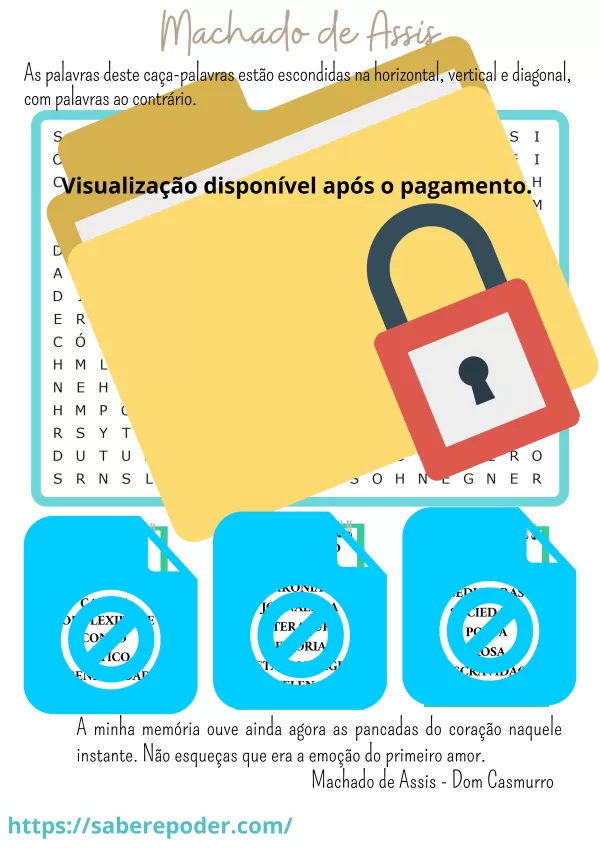 As palavras deste caça palavras estão escondidas na horizontal vertical e  diagonal com palavras ao 