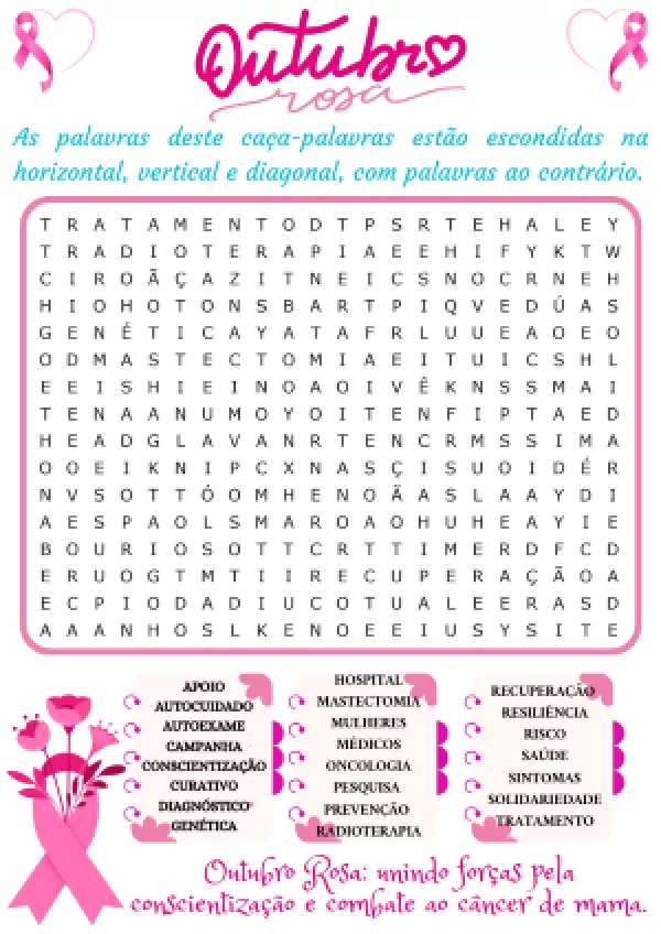 Racha Cuca - Quiz: Outubro Rosa Testes sobre o câncer de mama e o  importante movimento criado para a sua conscientização.  .com.br/quiz/465/outubro-rosa/