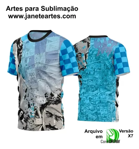 Template - Arte Estampa - Camiseta da Quebrada  - 2024 - 2025