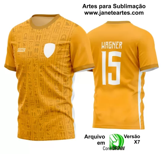 Template - Camisa Soccer - Time Amador - Jogos Escolares - 2024 - 2025