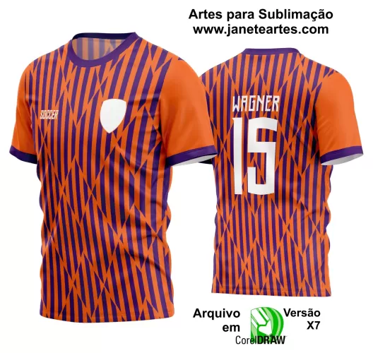 Template - Camisa Soccer - Time Amador - Jogos Escolares - 2024 - 2025