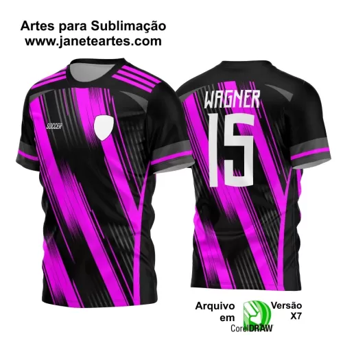 Template - Camisa Soccer - Time Amador - Jogos Escolares - 2024 - 2025