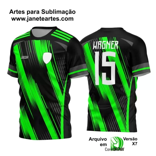 Template - Camisa Soccer - Time Amador - Jogos Escolares - 2024 - 2025