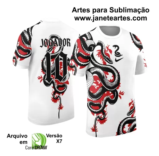 Template - Camisa de Interclasse - Jogos Internos - Cobra - 2024 - 2025 