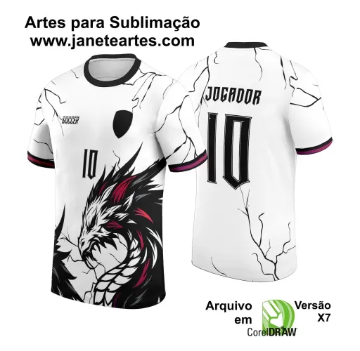 Template - Camisa de Interclasse - Jogos Internos - Dragão - 2024 - 2025