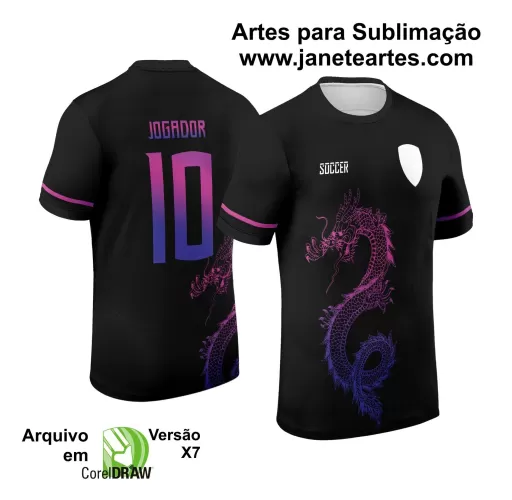 Template - Camisa de Interclasse - Jogos Internos - Dragão - 2024 - 2025