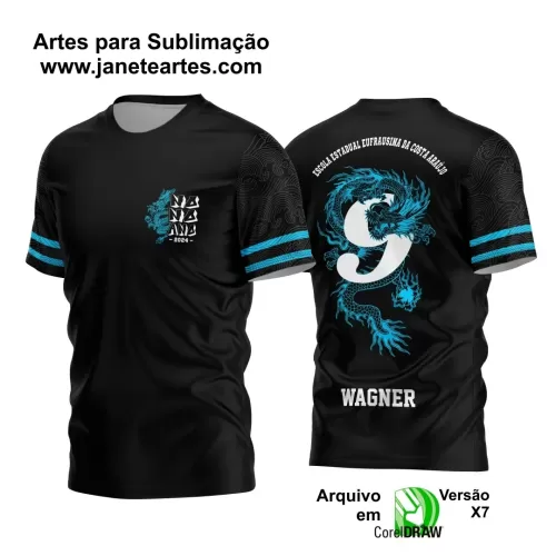 Template - Camisa de Interclasse - Jogos Internos - Dragão - 2024 - 2025