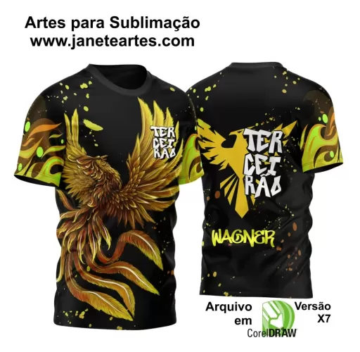 Template - Camisa de Interclasse - Jogos Internos - Fênix - 2024 - 2025