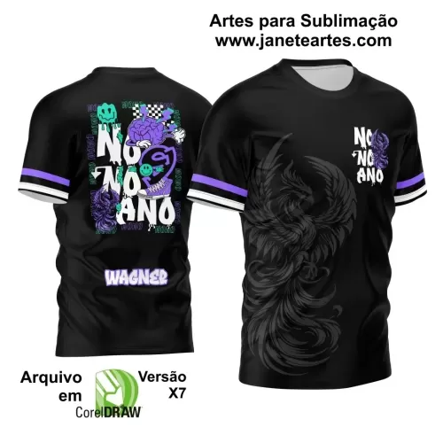 Template - Camisa de Interclasse - Jogos Internos - Fênix - 2024 - 2025