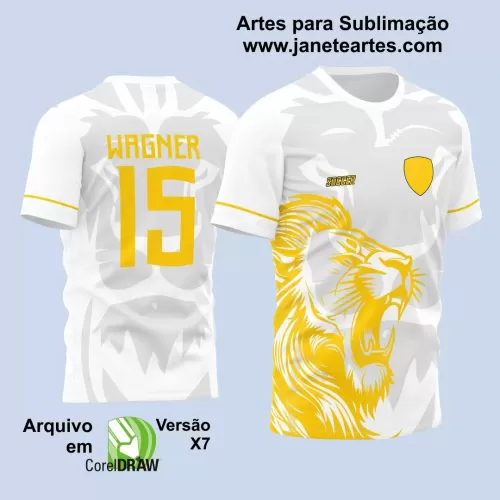 Template - Camisa de Interclasse - Jogos Internos - Leão - 2024 - 2025