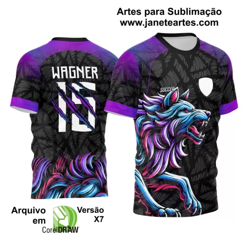 Template - Camisa de Interclasse - Jogos Internos - Lobo - 2024 - 2025