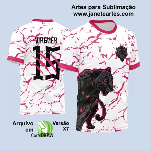 Template - Camisa de Interclasse - Jogos Internos - Pantera - 2024 - 2025