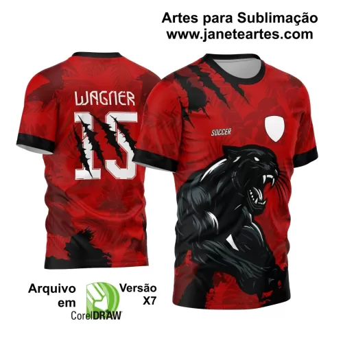 Template - Camisa de Interclasse - Jogos Internos - Pantera - 2024 - 2025