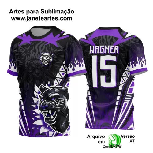 Template - Camisa de Interclasse - Jogos Internos - Pantera - 2024 - 2025