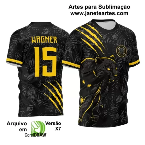 Template - Camisa de Interclasse - Jogos Internos - Pantera - 2024 - 2025