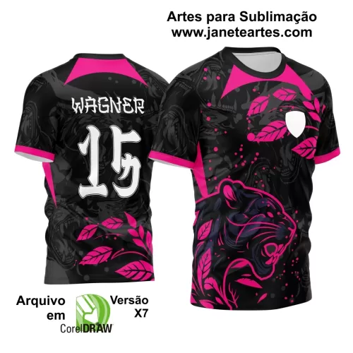 Template - Camisa de Interclasse - Jogos Internos - Pantera - 2024 - 2025