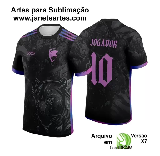 Template - Camisa de Interclasse - Jogos Internos - Pantera - 2024 - 2025