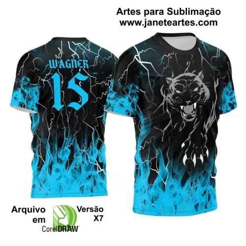 Template - Camisa de Interclasse - Jogos Internos - Pantera - 2024 - 2025