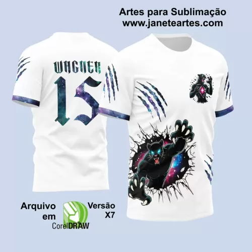 Template - Camisa de Interclasse - Jogos Internos - Pantera - 2024 - 2025