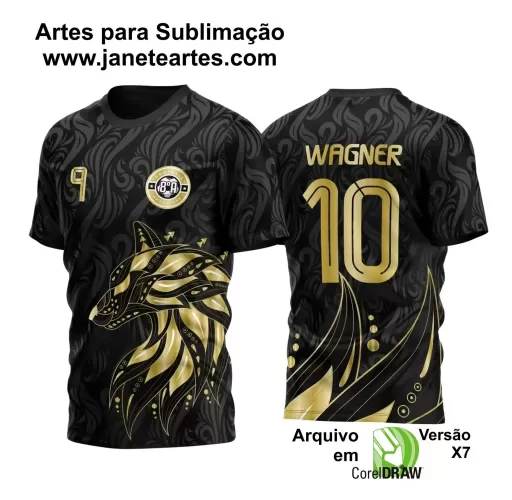 Template - Camisa de Interclasse - Jogos Internos - Raposa - 2024 - 2025