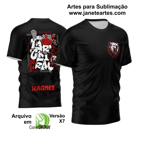 Template Camisa de Interclasse - Jogos Internos - Urso - 2024 - 2025