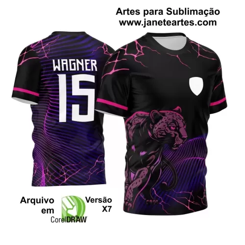 Template - Camisa de Interclasse - Pantera - 2024 - 2025