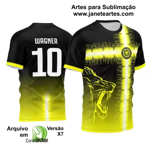 Template - Camisa de Interclasse - Uniforme Futebol - Leão - 2024 - 2025