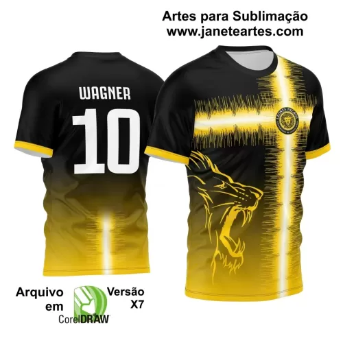 Template - Camisa de Interclasse - Uniforme Futebol - Leão - 2024 - 2025