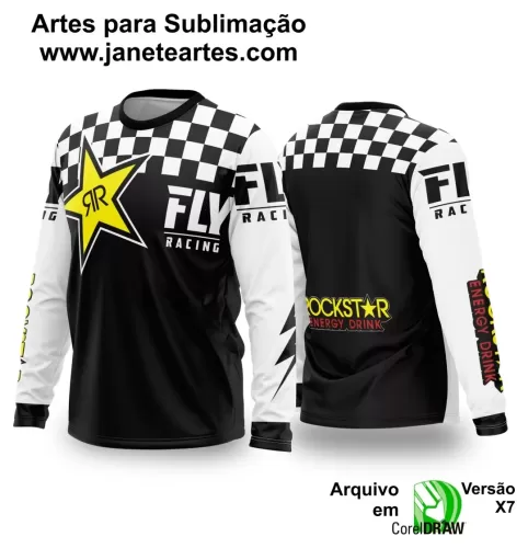 Template Camiseta - Trilheiro -  Motocross - 2024 - 2025