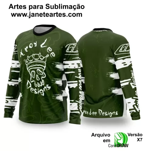 Template Camiseta - Trilheiro -  Motocross - 2024 - 2025