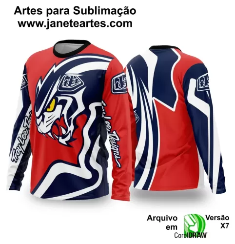 Template Camiseta - Trilheiro -  Motocross - 2024 - 2025