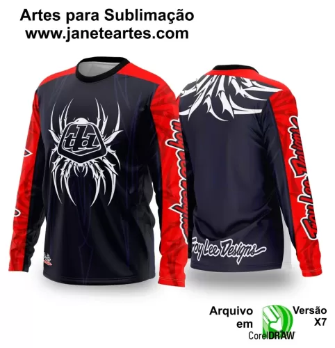 Template Camiseta - Trilheiro -  Motocross - 2024 - 2025