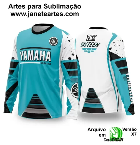 Template Camiseta - Trilheiro -  Motocross - 2024 - 2025