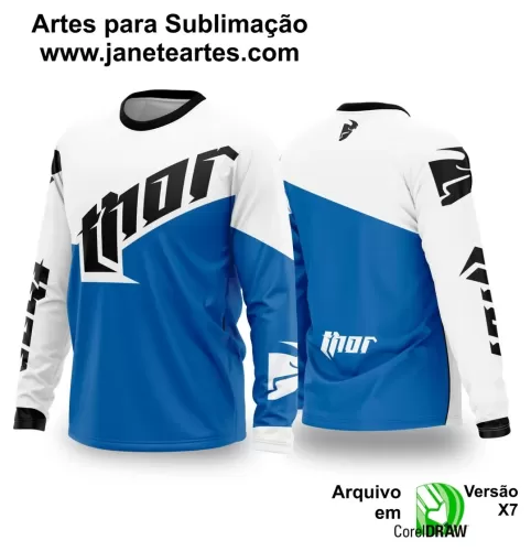 Template Camiseta - Trilheiro -  Motocross - 2024 - 2025