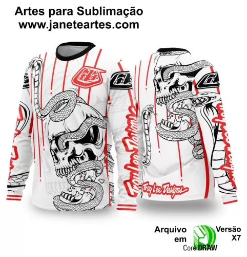 Template Camiseta - Trilheiro -  Motocross - 2024 - 2025