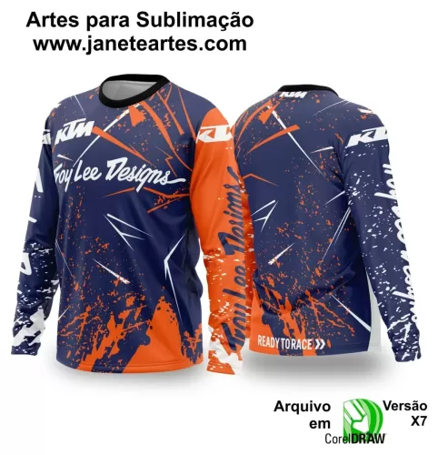 Template Camiseta - Trilheiro -  Motocross - 2024 - 2025